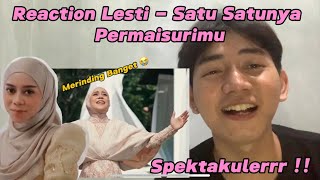 Reaction Lesti  Satu Satunya Permaisurimu Official Music Video [upl. by Zwick]