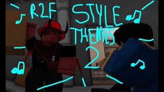 Custom Style Themes Part 2  Roblox Right 2 Fight [upl. by Ellery]