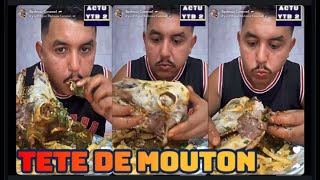 RADMOU MANGE 1 TÊTE DE MOUTON [upl. by Oiredised]