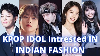 KPOP IDOl INDIAN FASHION KPOP IDOL amp KDRAMA celebrity DESI LOOK❤️ [upl. by Berlin]