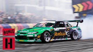 800hp 2JZ S145 Slays Drift Shifters UK Forrest Wang is a Shredder [upl. by Noroj340]