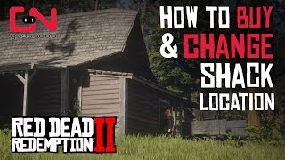 How to Buy amp Change Moonshine Shack Best Shack Location  RDR2 Online Moonshiners [upl. by Josi385]