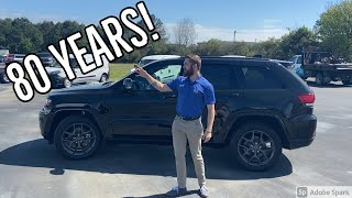 2021 80th Anniversary Jeep Grand Cherokee  Product Overview [upl. by Cheung]