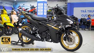 Yamaha EXCITER 155 ABS 2024 Đen Nhám Vàng ➖ Full Specs ➖ Giá 5X triệu ➖ Walkaround [upl. by Christoforo]