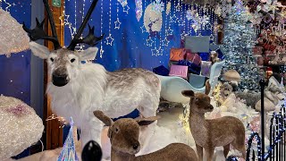 Christmas 🎄 display at Poplar’s  Poplar’s Garden Centre trip  041024 [upl. by Mahalia]