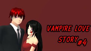 VAMPIRE LOVE STORY4Baikan Drama sakura school simulator [upl. by Jankey633]