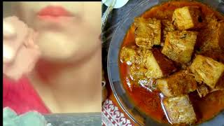 kathal ki gravy wali sabjiyummy relaxing asmr crunch sound 💫💫mukbang shortvideo food [upl. by Walling]