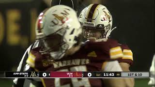 App State vs ULM Football 2023 Full Game [upl. by Htelimay]