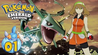 Pokémon Esmeralda  Cap 01 ¡Comienza la aventura en Hoenn [upl. by Johnathon]