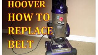 PRO KID  BELT Replace broken Hoover Upright Vacuum cleaner BELT [upl. by Eolcin561]