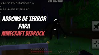 Addons de terror para Minecraft bedrock links de mediafire [upl. by Atinnor]