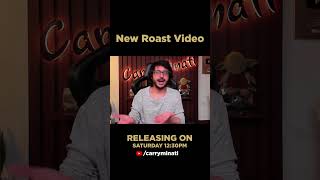 New Roast Video releasing on 16th March at 1230 pm carryminati carryminatiroast [upl. by Acisse]