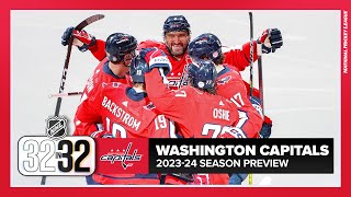 Washington Capitals 202324 Season Preview  Prediction [upl. by Asilanom]