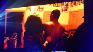 Trey Songz takes the fan to the backstage during Anticipation 2our  Oakland Paramount Theatre22 [upl. by Vowel]