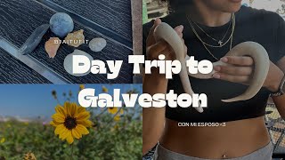 Romantic Day Trip to Galveston TX  Cinematic Beach amp Downtown Adventure [upl. by Siladnerb]