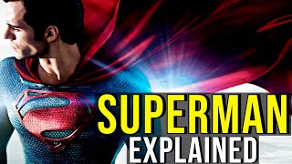 SUPERMAN History  Powers THE MAN OF STEEL EXPLAINED [upl. by Albur]