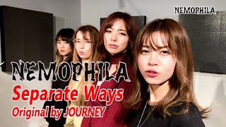 Journey  Separate Ways Cover by NEMOPHILA [upl. by Nnylekoorb]