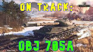 On Track Obj 705a ll Wot Console  World of Tanks Console Modern Armour [upl. by Nanice]