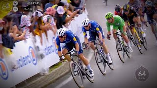 Sprint Leadout PERFECTION for Cavendish  Tour de France Stage 10 2021 [upl. by Tiler]