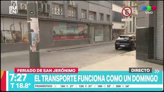 Feriado en Santa Fe sin bancos ni comercios así se presenta la ciudad capital [upl. by Holey]