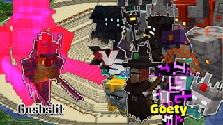 Gashlit VS Goety  Minecraft Mobs Battle [upl. by Egief]