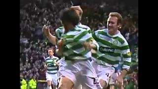 Shunsuke Nakamura quotSuper Goalquot Celtic vs Rangers April 16 2008 [upl. by Leahcimaj]