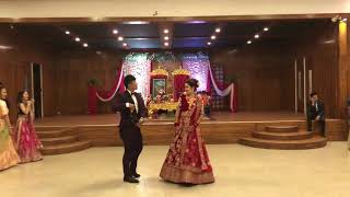 Best Nepali Couple Wedding Performance Nacha Firiri Bikrant amp Rubina [upl. by Kosse650]