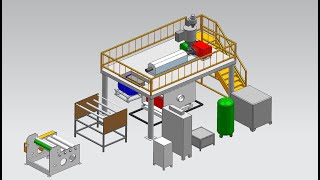 Meltblown Nonwoven Process For Face Mask Fabric Production [upl. by Noitsuj]