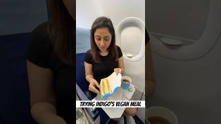 Indigo ne karwaaye paise barbaad 😡 Worst vegan meal shorts [upl. by Olyhs]