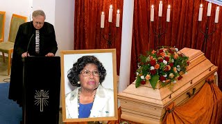 Goodbye Katherine Jackson  TODAY 3 PM Everyone said a tearful goodbye to the Katherine Jackson [upl. by Nnanerak553]