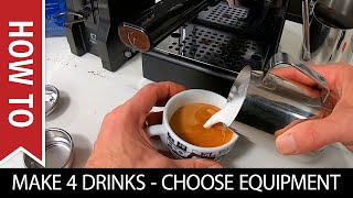 How To Make Every Coffee Drink  Method Mastery  Epicurious [upl. by Damalus]