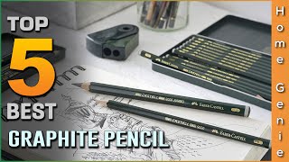 Top 5 Best Graphite Pencils Review in 2023  For Beginners amp Professionals artists [upl. by Ancel]