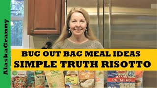 Simple Truth Risotto Meal Review Prepper Pantry Food Choices [upl. by Kirkpatrick266]