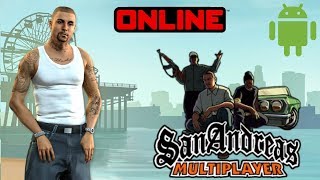 HOW TO PLAY GTA SAN ANDREAS ONLINE IN ANDROID [upl. by Eecyak]