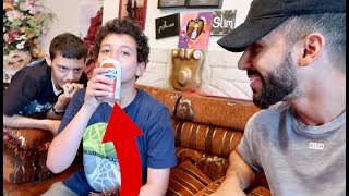 I MADE 11 YEAR OLD BREAK HIS FAST PRANK [upl. by Richart231]