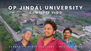 Op Jindal University  Opju  College  Raigarh india vlog raigarh [upl. by Carrew839]