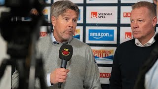 Presskonferens  Luleå Hockey  Timrå IK  20230916 [upl. by Longo202]