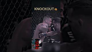 POIRIER COLDEST KNOCKOUT🥶UFC🔴 mma ufc sport shorts champion poirier chandler viral sports [upl. by Swetiana]