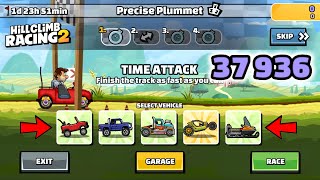 Hill Climb Racing 2 – 37936 points in PRECISE PLUMMET Team Event [upl. by Naltiac]