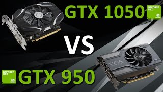 GTX 1050 vs GTX 950  Comparison amp Benchmarks [upl. by Arrehs]