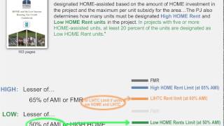 Determining Rent Limits for Properties With Both HOME Funds and LIHTCs [upl. by Eniad789]