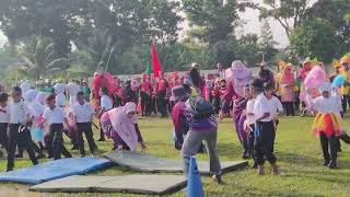 Senaman Aerobik Sekolah Kebangsaan Bukit Beruntung Tahap 1 [upl. by Lubbock]