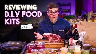 Chef and Normals Review DIY Food Kits Vol8  Sorted Food [upl. by Tnomed328]