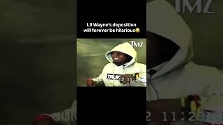 lilwayne deposition is a classic and hilarious video lilwayne fortheculturereactions [upl. by Aknaib]