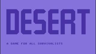 C64 Game Desert 1984 Roeske VerlagHomecomputer [upl. by Moffit]