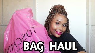 BAG HAUL  FOSCHINI EXACT AND THE FIX  SOUTH AFRICAN YOUTUBER [upl. by Oniratac]