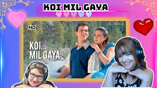 KOI MIL GAYA Song REACTION Hrithik Roshan Preity Zinta Koi Mil Gaya hrithikroshan [upl. by Ahswat]