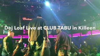 Dej Loaf Performing live with Jacquees in Killeen Texas at CLUB TABU [upl. by Malkin764]