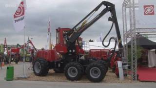 Harvester und Forwarder  Forstmaschinen XXL auf der Interforst 2010 MesseLIVE [upl. by Soisatsana]