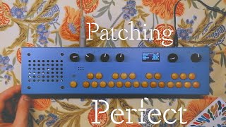 The Organelle M from Critter and Guitari  Patching Perfect 9 [upl. by Hairim]